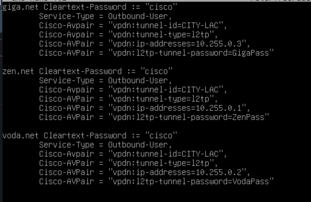 RadiusConfig